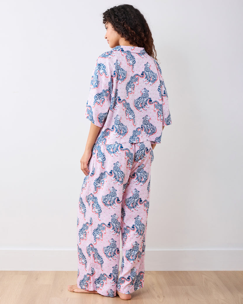 Tiger Queen - Eco Satin Wildest Dreams Set - Blush & Bashful - Printfresh