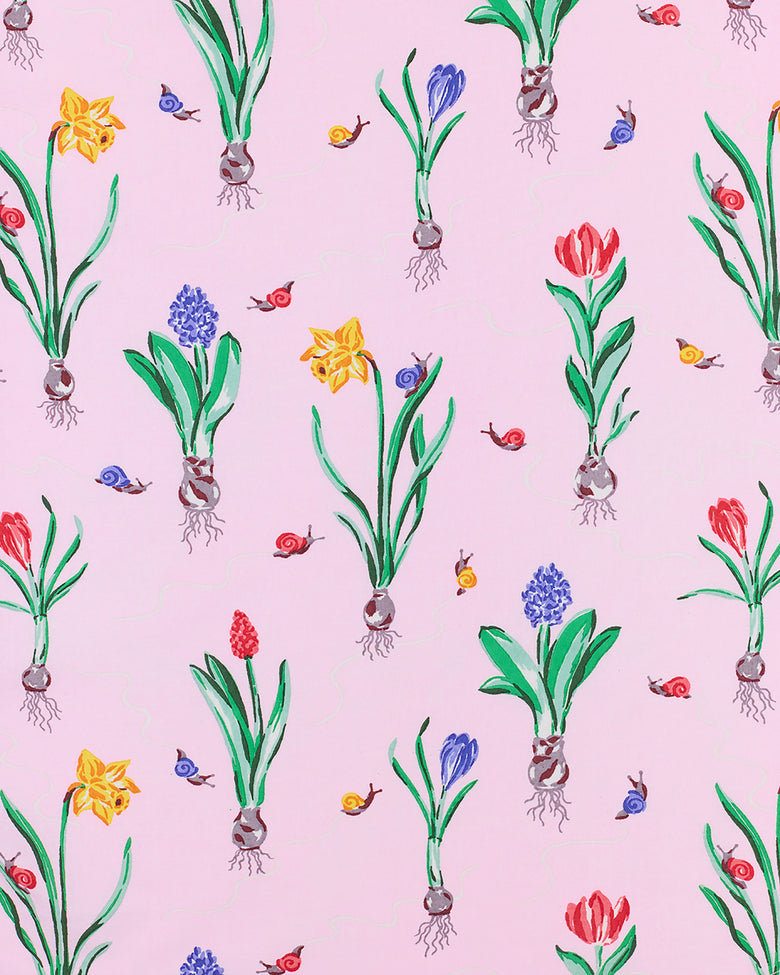 Tulip Trail - Back To Bed Nightgown - Blush - Printfresh