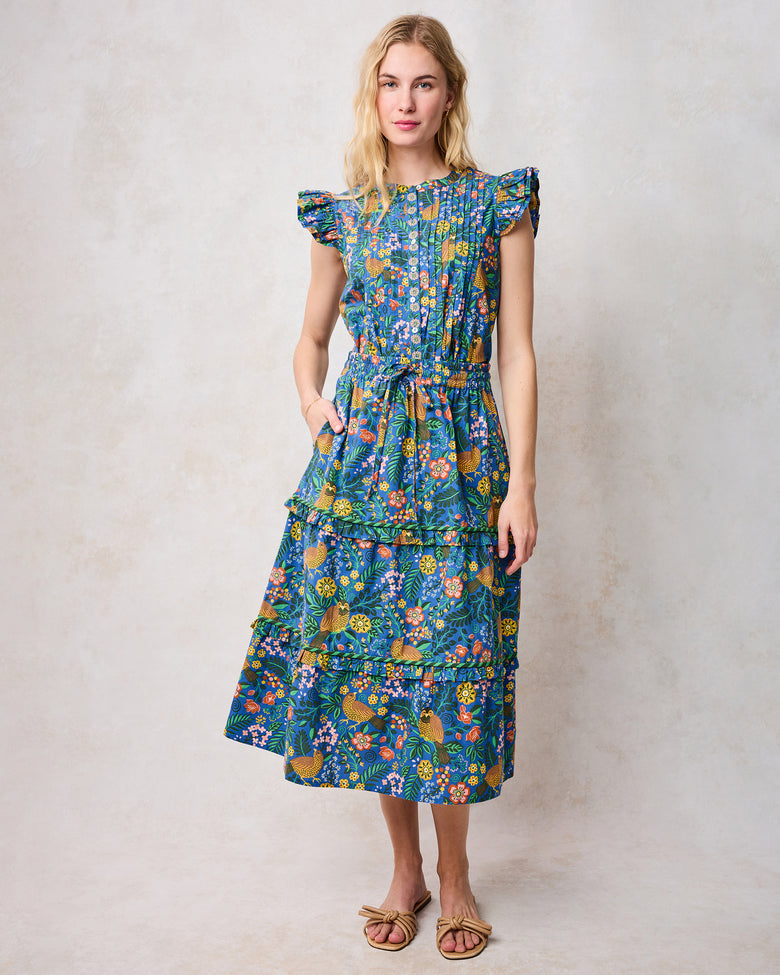 Willow Wren - Katie Blouse - Oasis - Printfresh