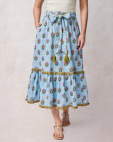 Wildflower Walks - Emmie Skirt - Soft Blue