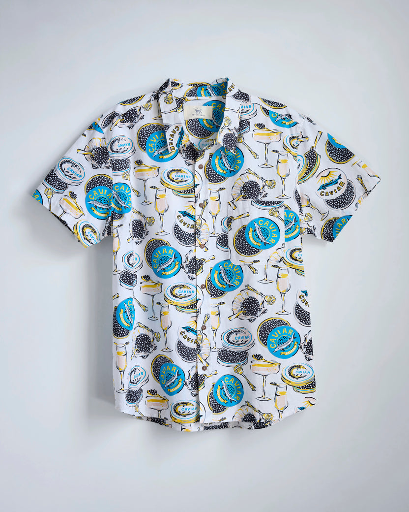 Champagne & Caviar - The Leo Shirt - Cloud