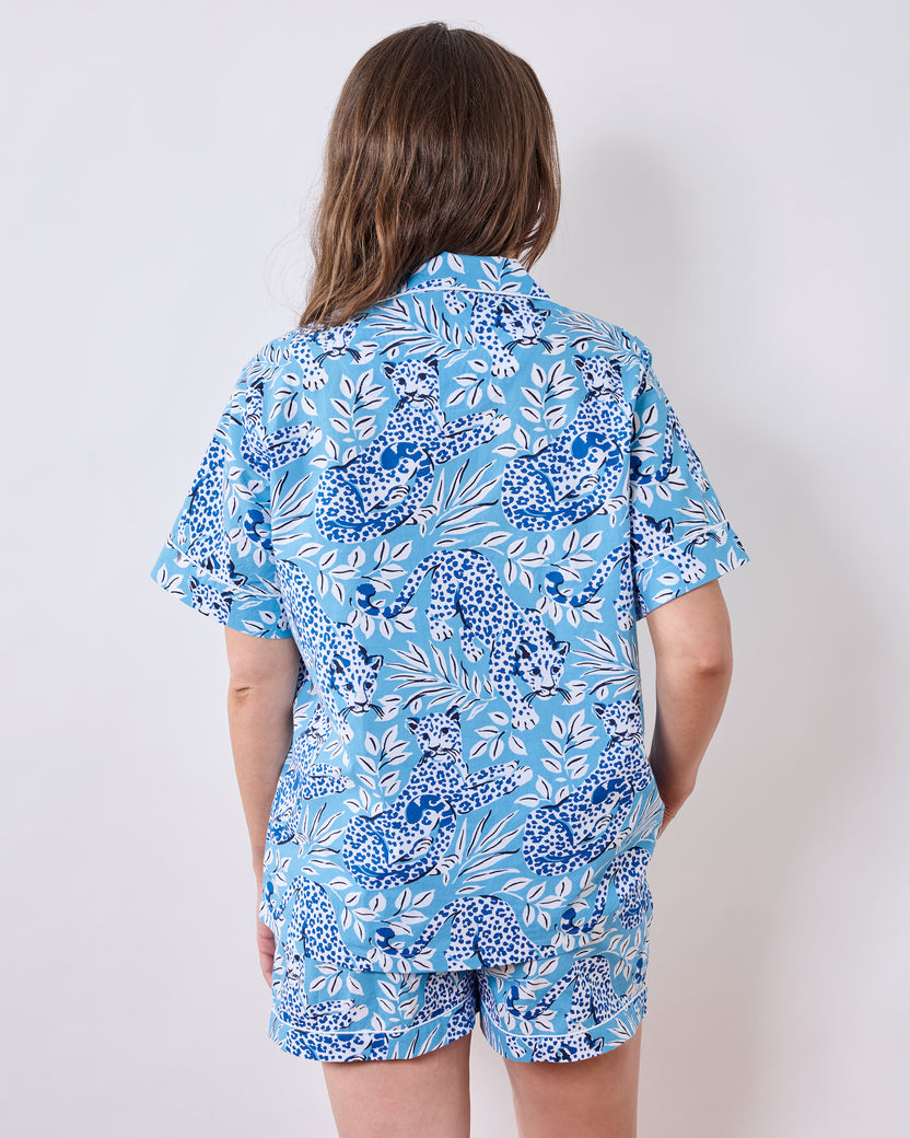 City Cats - Short PJ Set - Sky - Printfresh