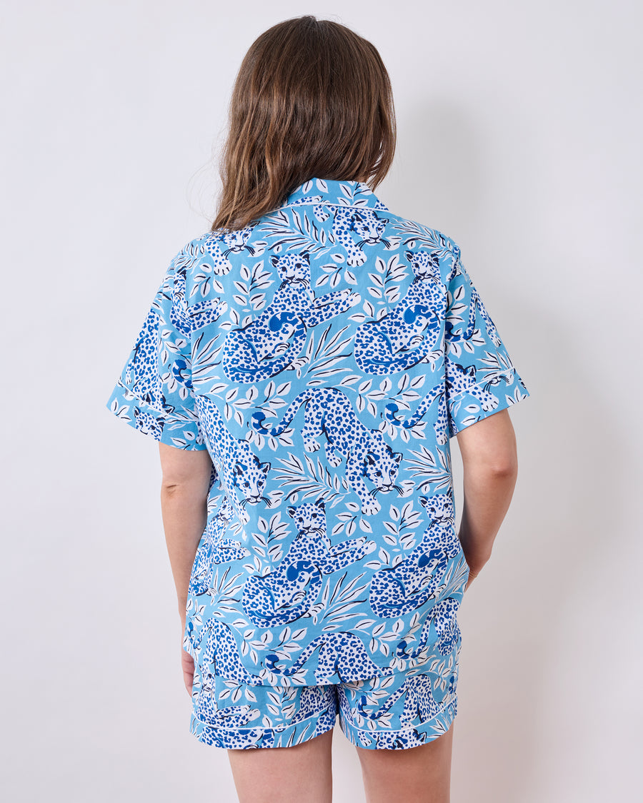 City Cats - Short PJ Set - Sky - Printfresh