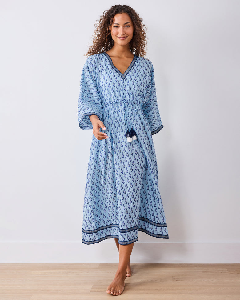 Conch Cascade - Atlantic Caftan - Clear Waters - Printfresh