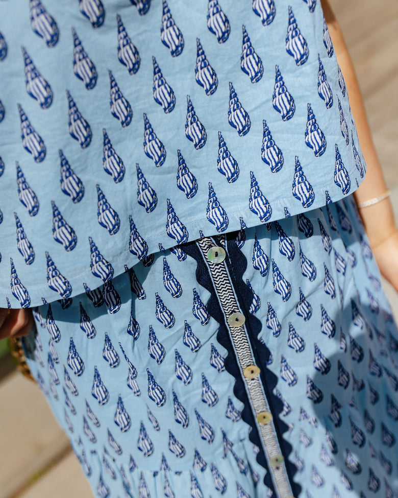 Conch Cascade - Tessa Set - Clear Waters - Printfresh