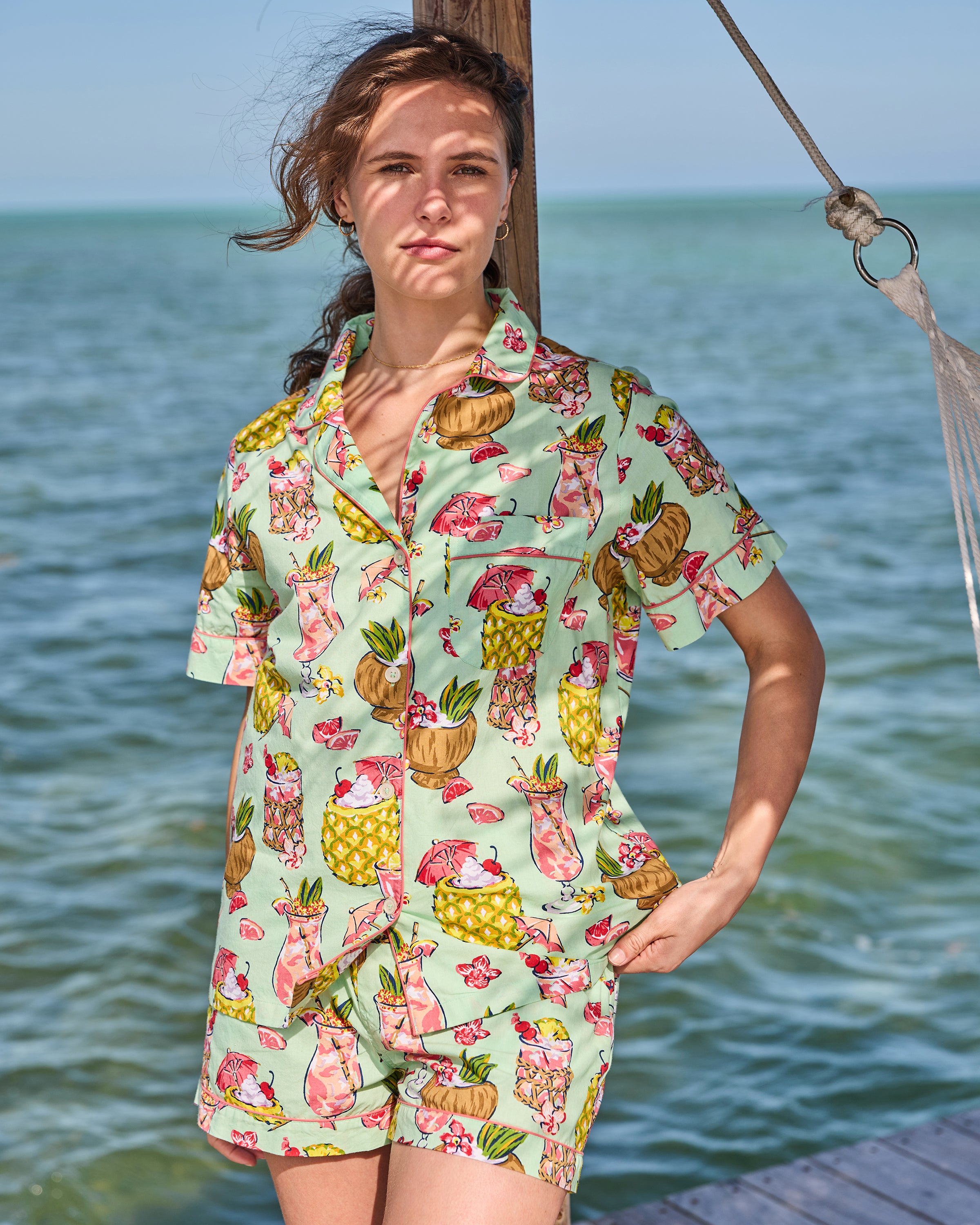 Paradise Punch - Short PJ Set - Mojito – Printfresh