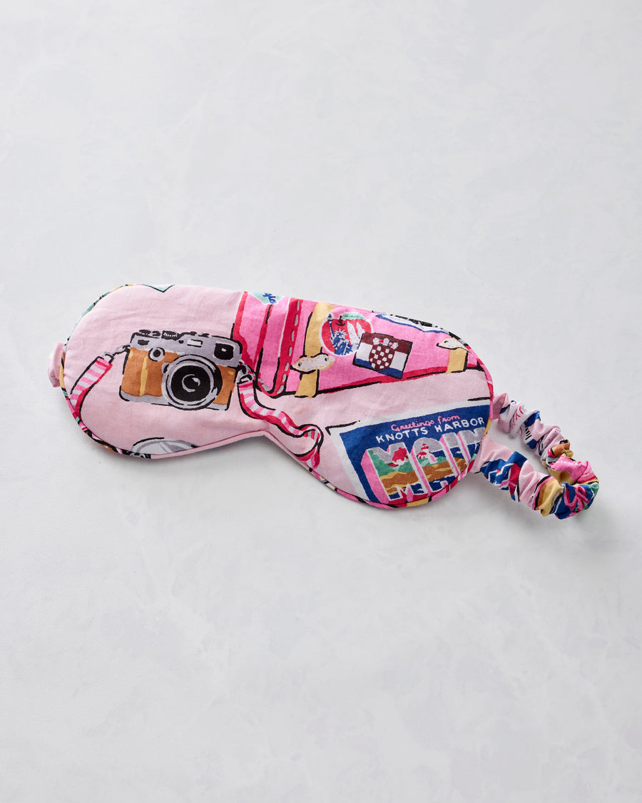 Emotional Baggage - Eye Mask - Happy Place Pink