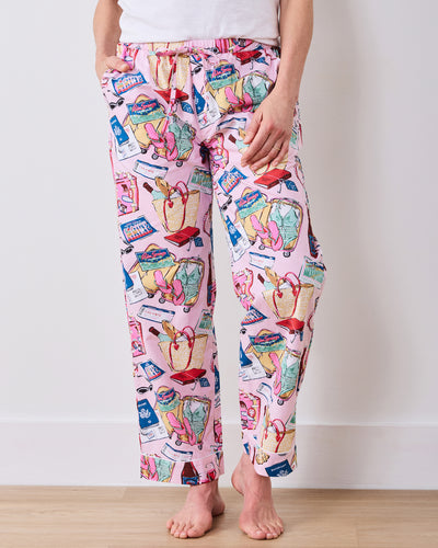 Emotional Baggage - PJ Pants - Happy Place Pink