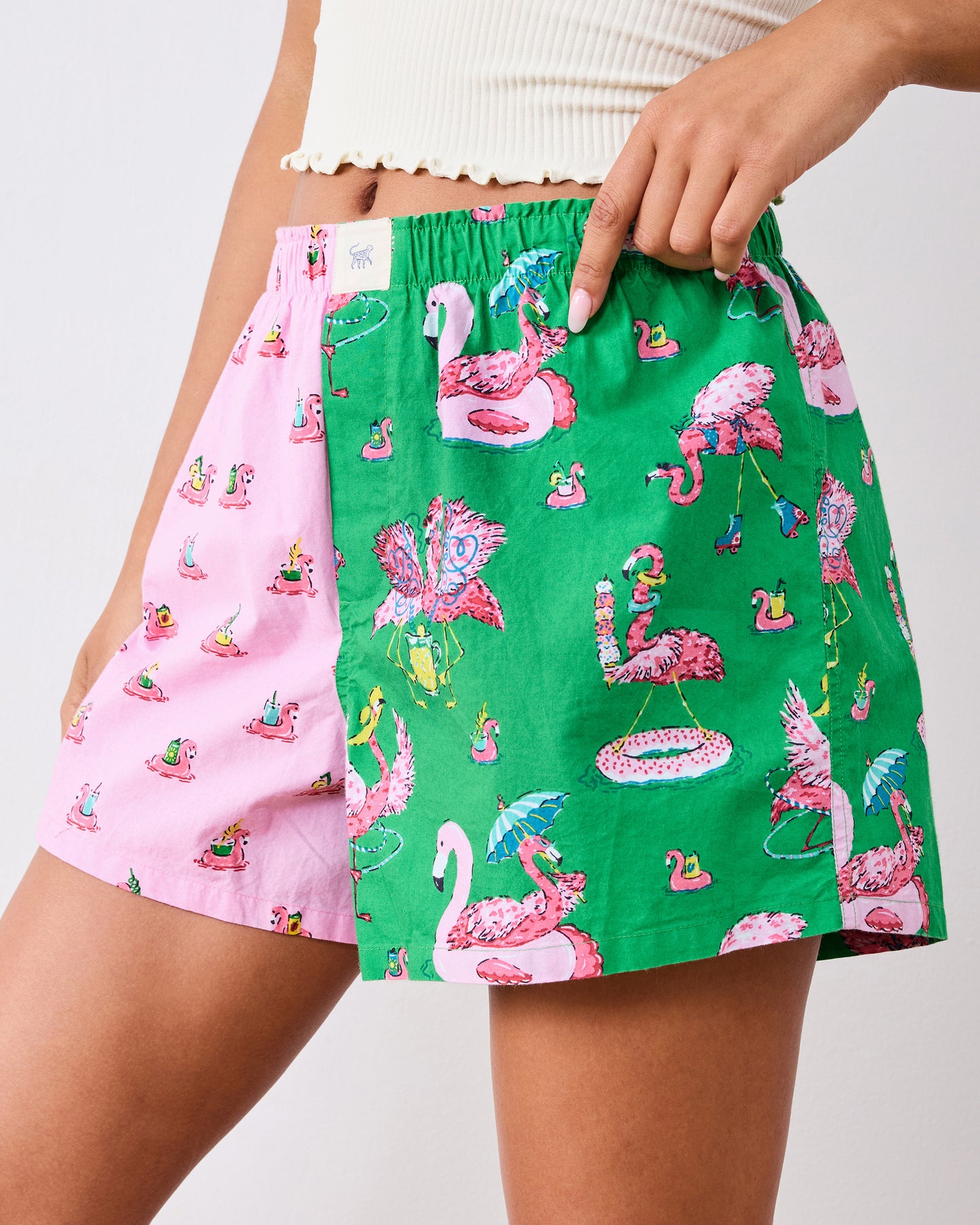 Flock Party - Boyfriend Boxer - Palm Frond