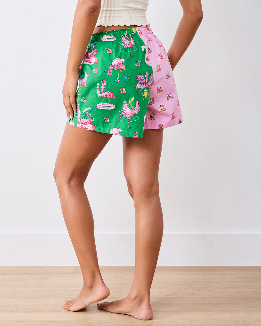 Flock Party - Boyfriend Boxer - Palm Frond