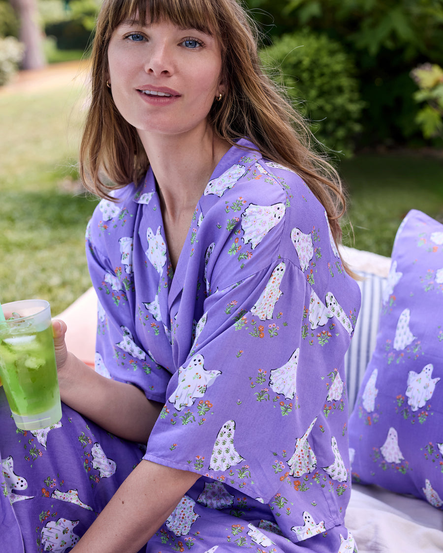 Gardening Ghosts - Eco Satin Wildest Dreams Set - Eerie Amethyst