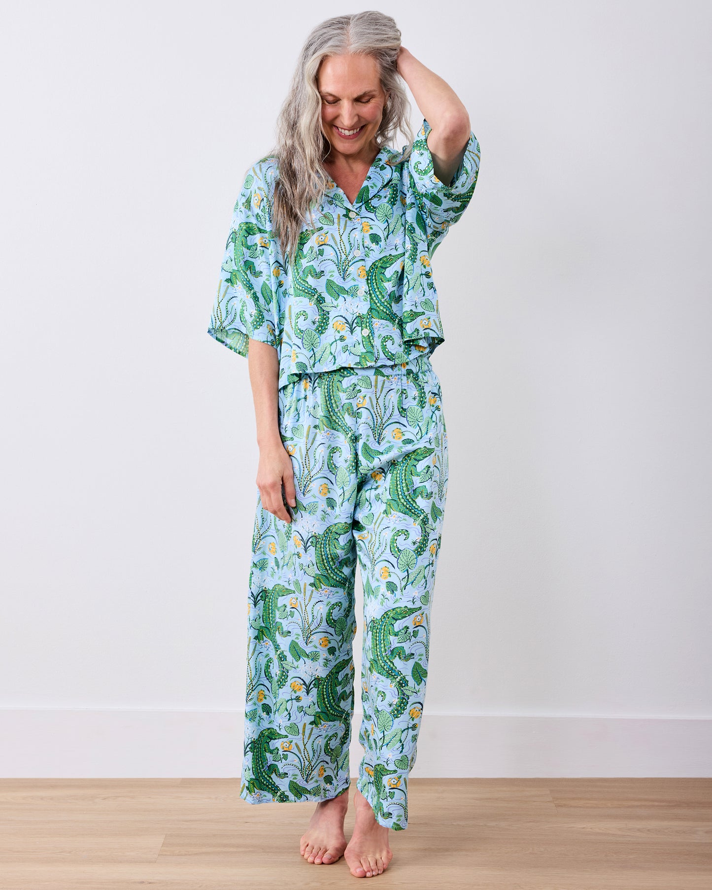 Gator Grove - Eco Satin Wildest Dreams Set - Blue Lagoon