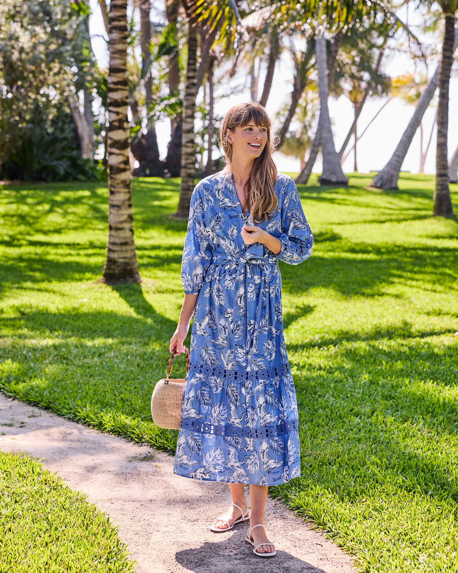 Heron Landing - Monroe Dress - Saltwater