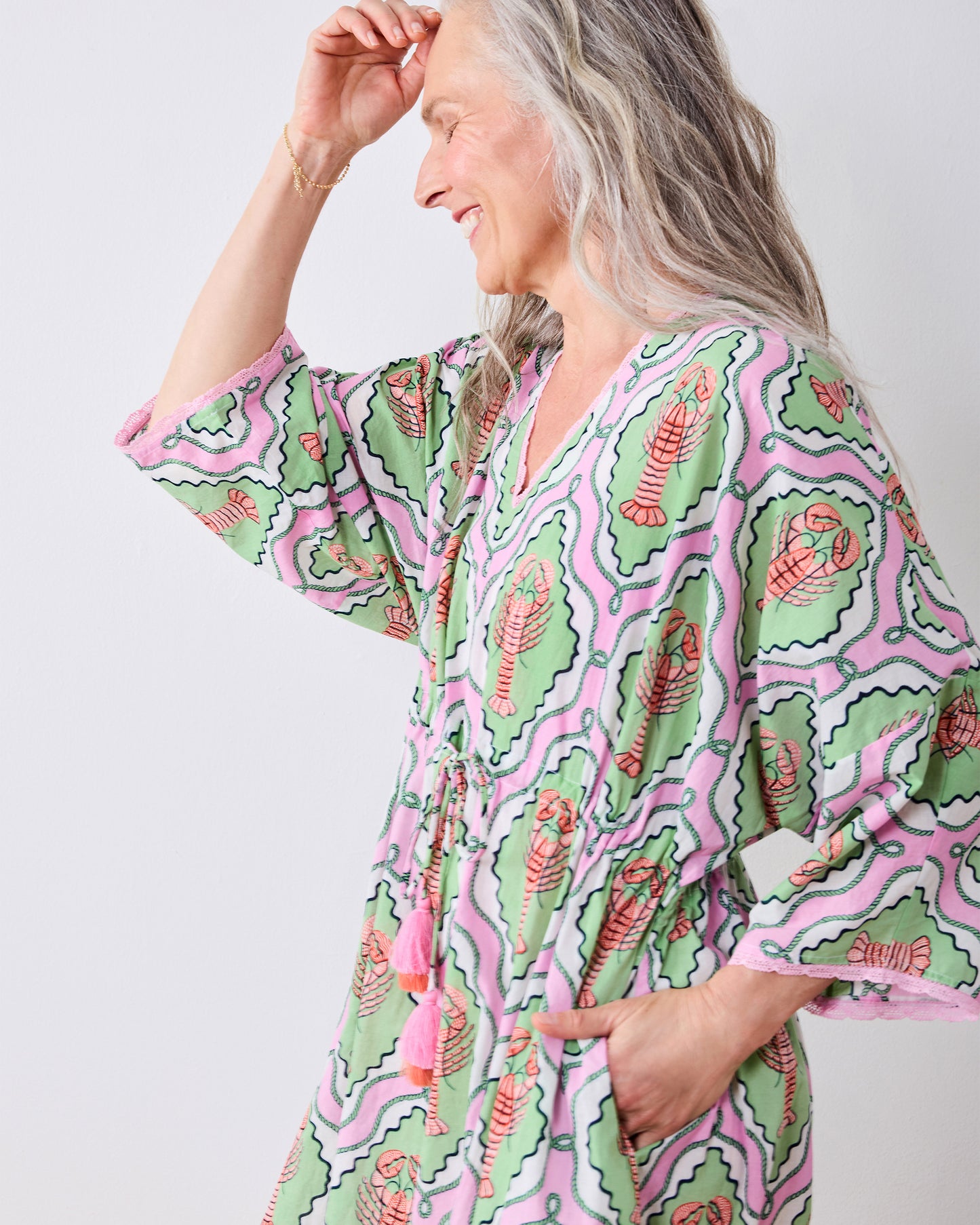 Lobster Lagoon - Atlantic Caftan - Pink Mojito - Printfresh