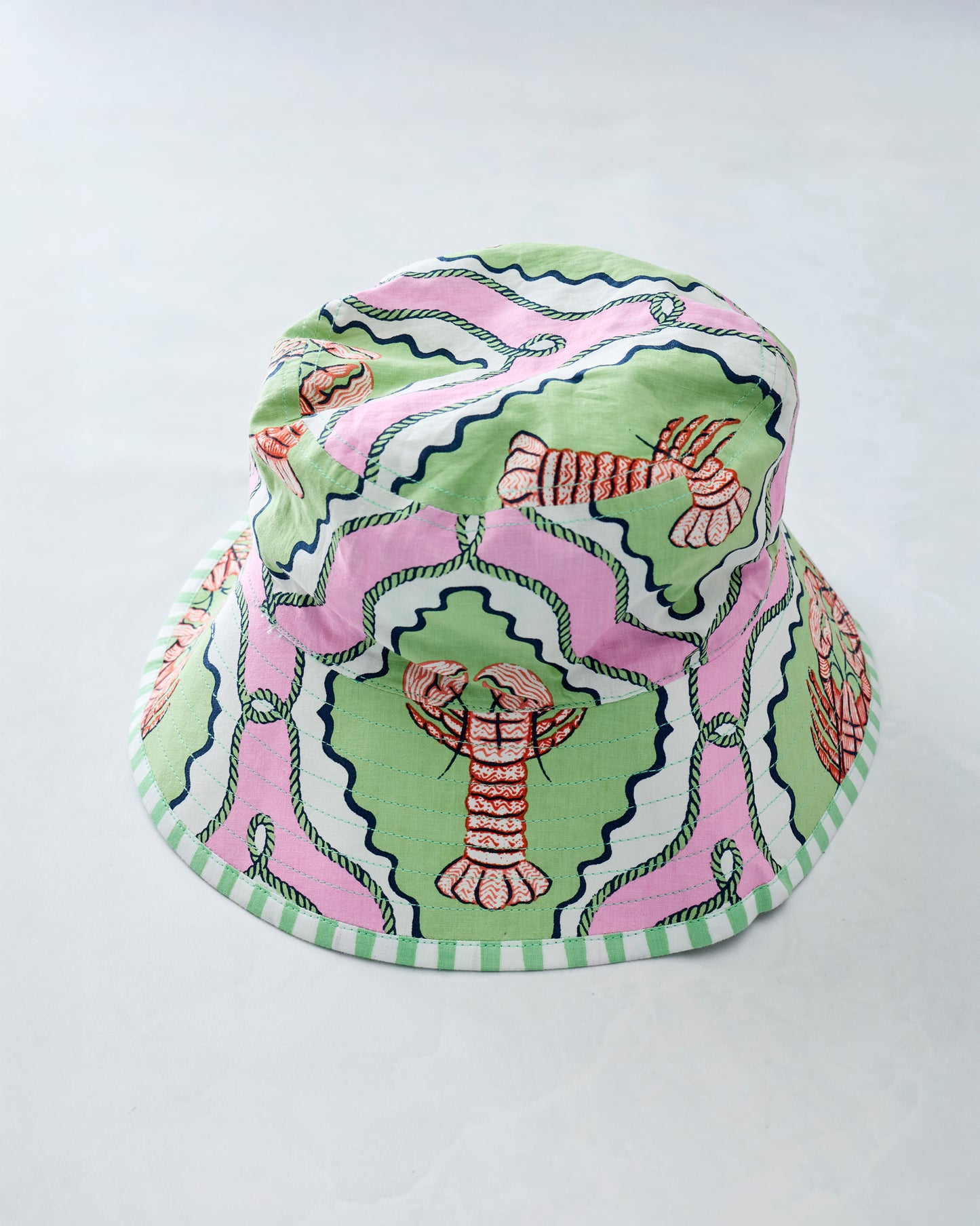 Lobster Lagoon - Bucket Hat - Pink Mojito - Printfresh