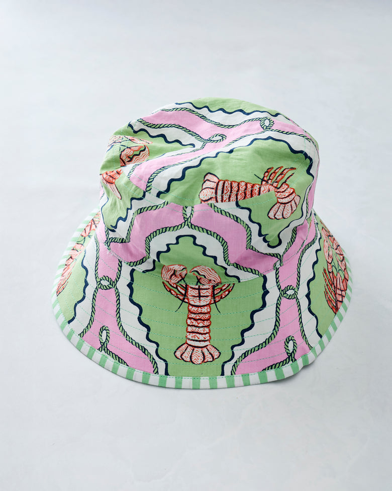 Lobster Lagoon - Bucket Hat - Pink Mojito - Printfresh
