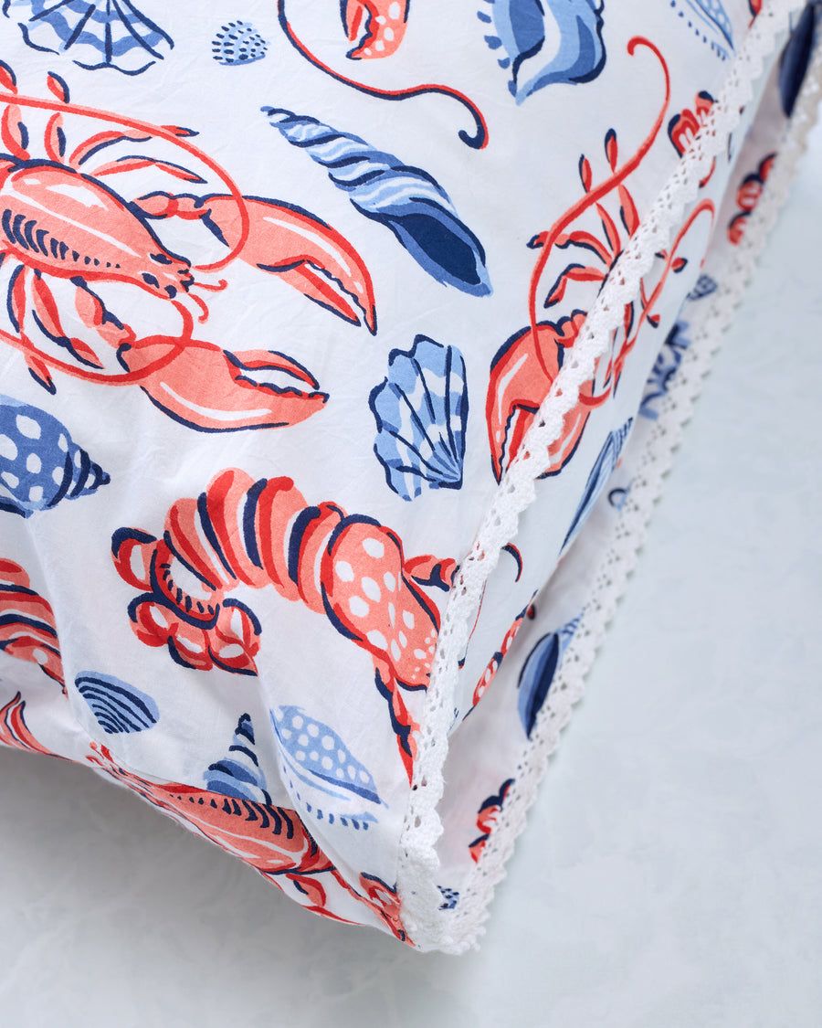 Lobster Landing - Pillowcase Set of 2 - Cloud - Printfresh