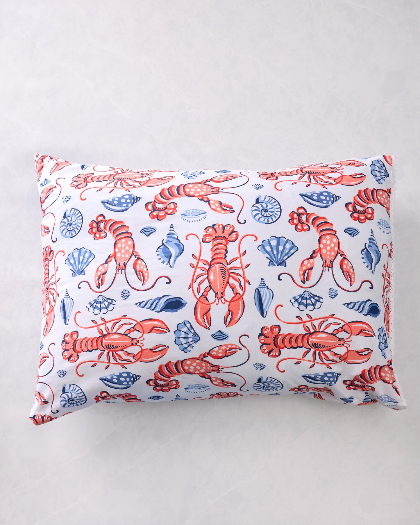 Lobster Landing - Pillowcase Set of 2 - Cloud - Printfresh