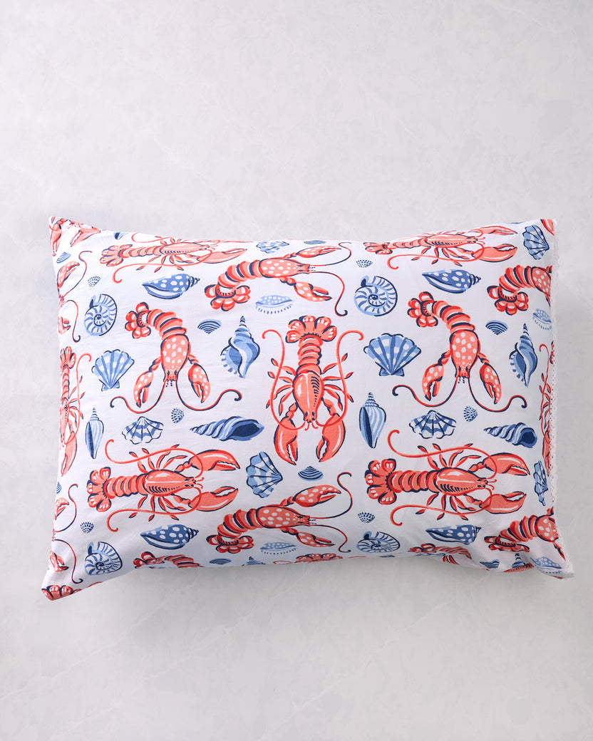 Lobster Landing - Pillowcase Set of 2 - Cloud - Printfresh