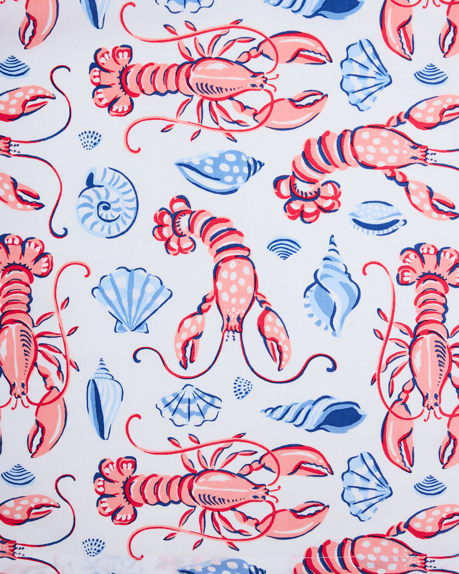 Lobster Landing - Short PJ Set - Cloud - Printfresh
