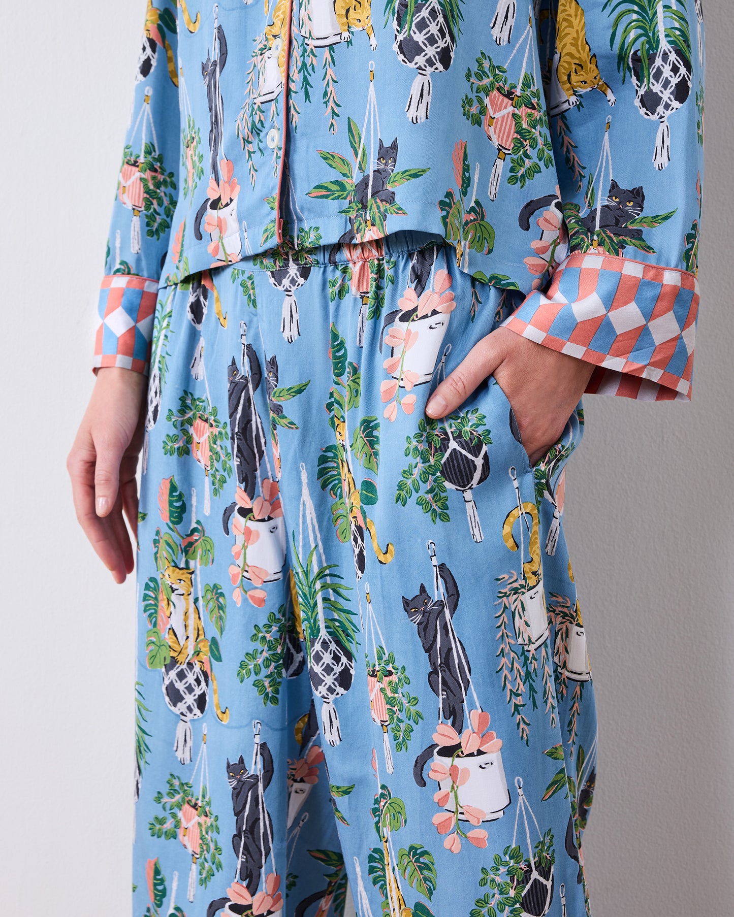 Macrame Mischief - Eco Satin Soho Set - Slate Blue