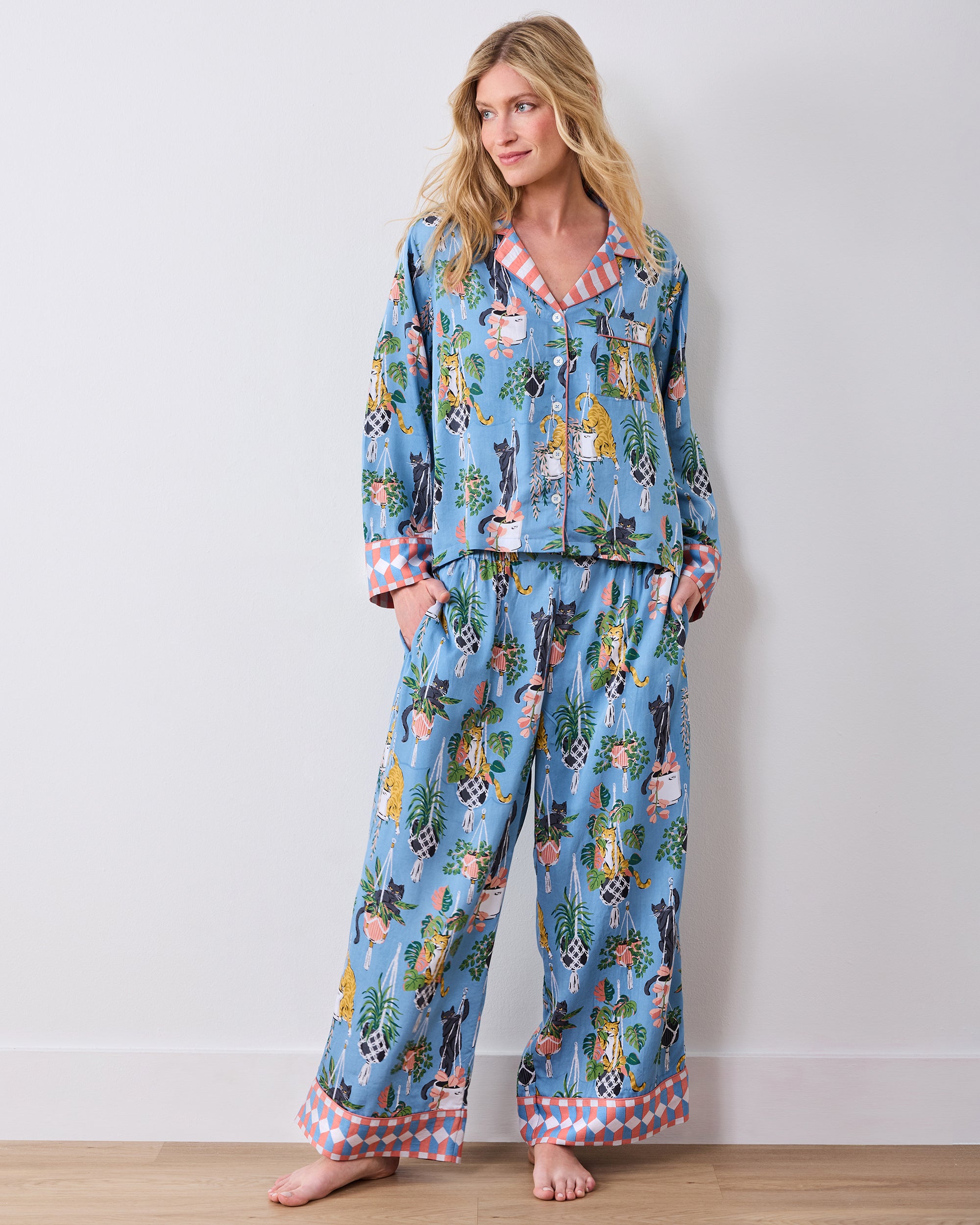 Macrame Mischief - Eco Satin Soho Set - Slate Blue – Printfresh