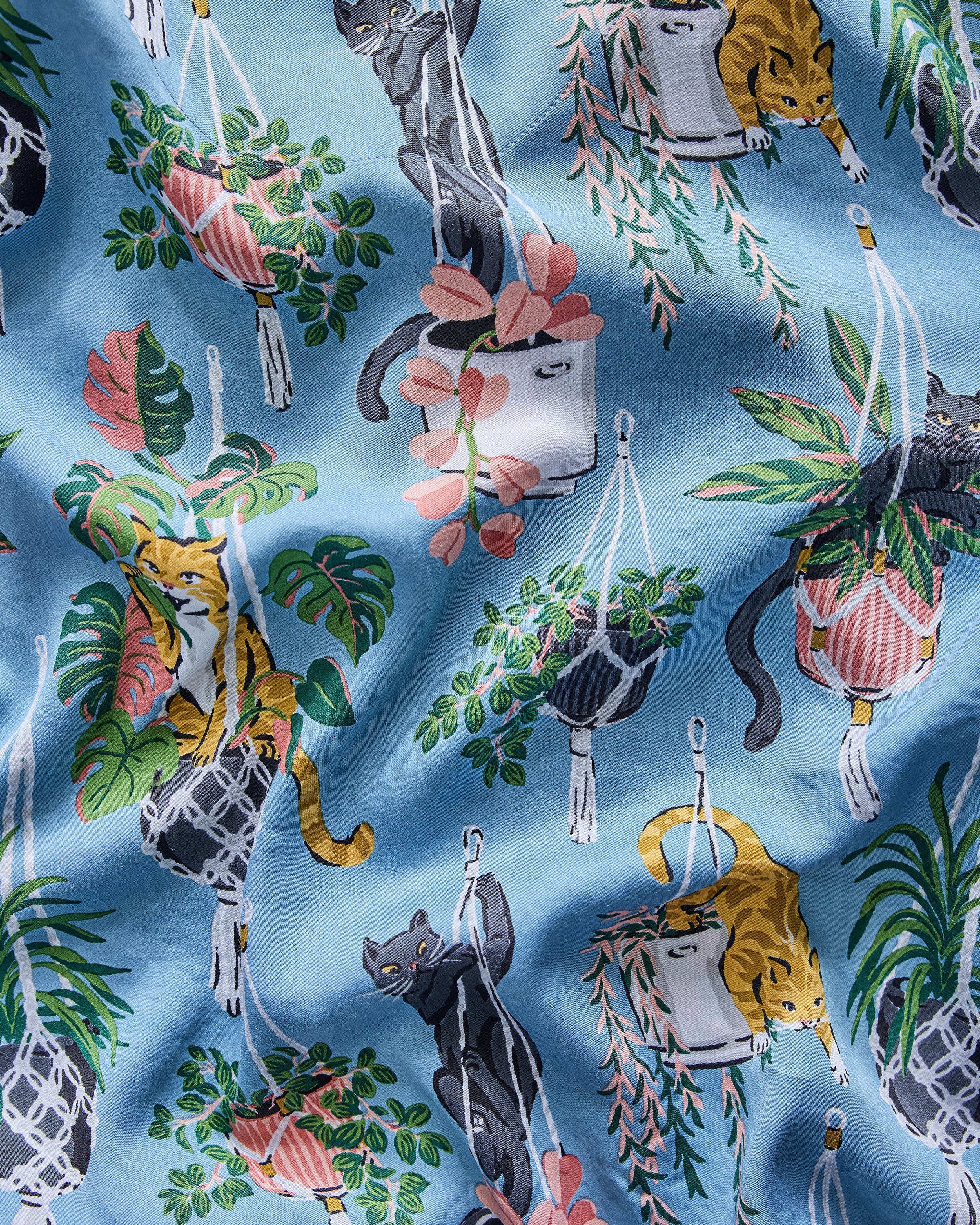 Macrame Mischief - Eco Satin Soho Set - Slate Blue – Printfresh