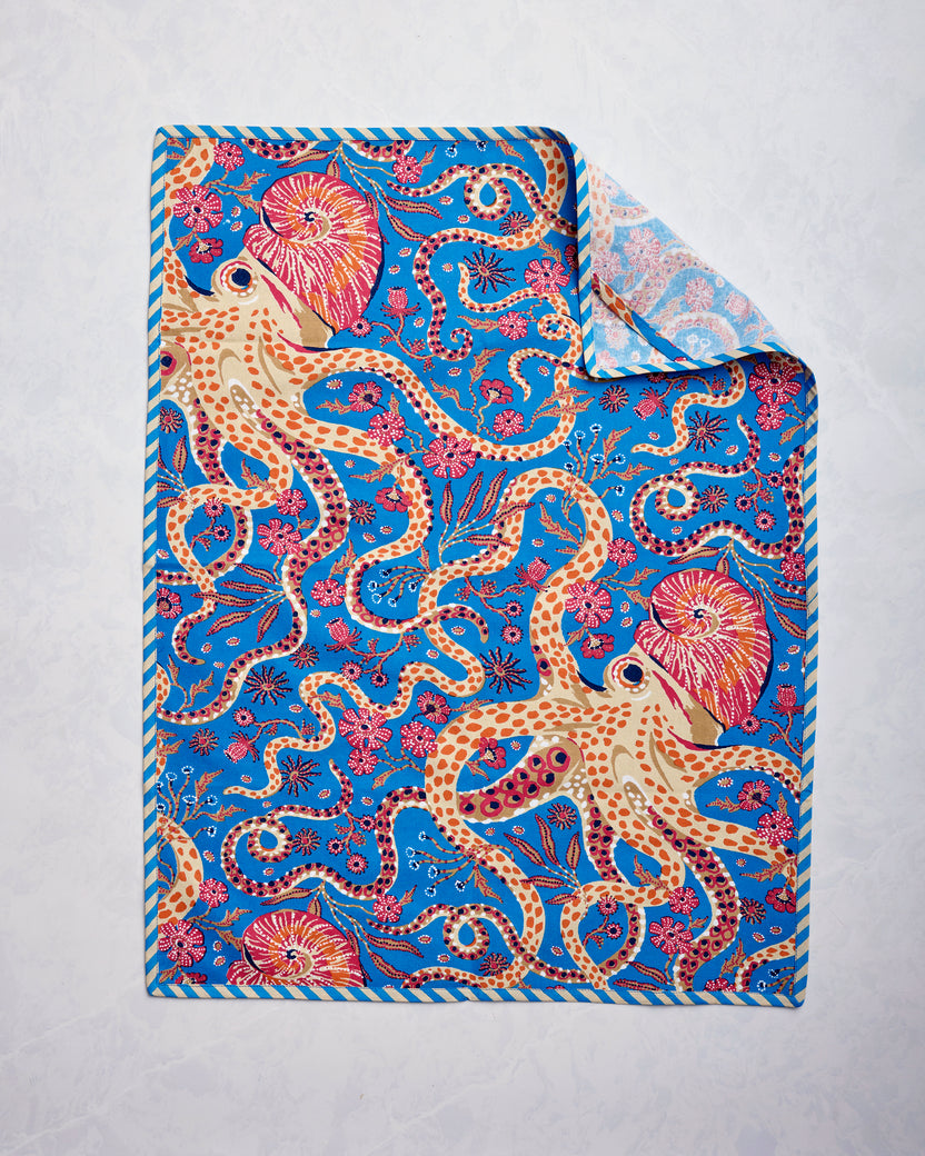 Octopus Isle - Tea Towels Set of 2 - Ocean Eyes - Printfresh
