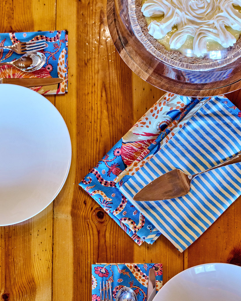 Octopus Isle - Tea Towels Set of 2 - Ocean Eyes - Printfresh