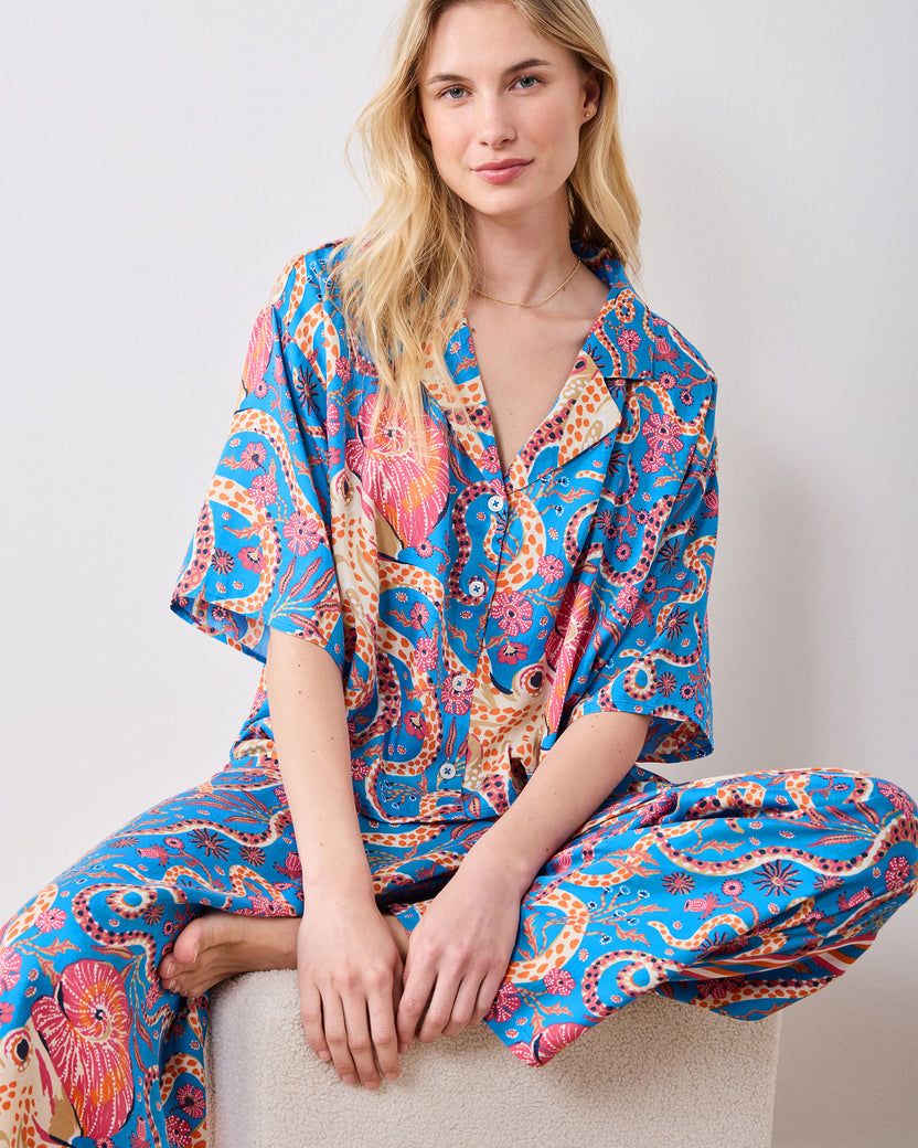 Octopus Isle - Tall Eco Satin Wildest Dreams Set - Ocean Eyes