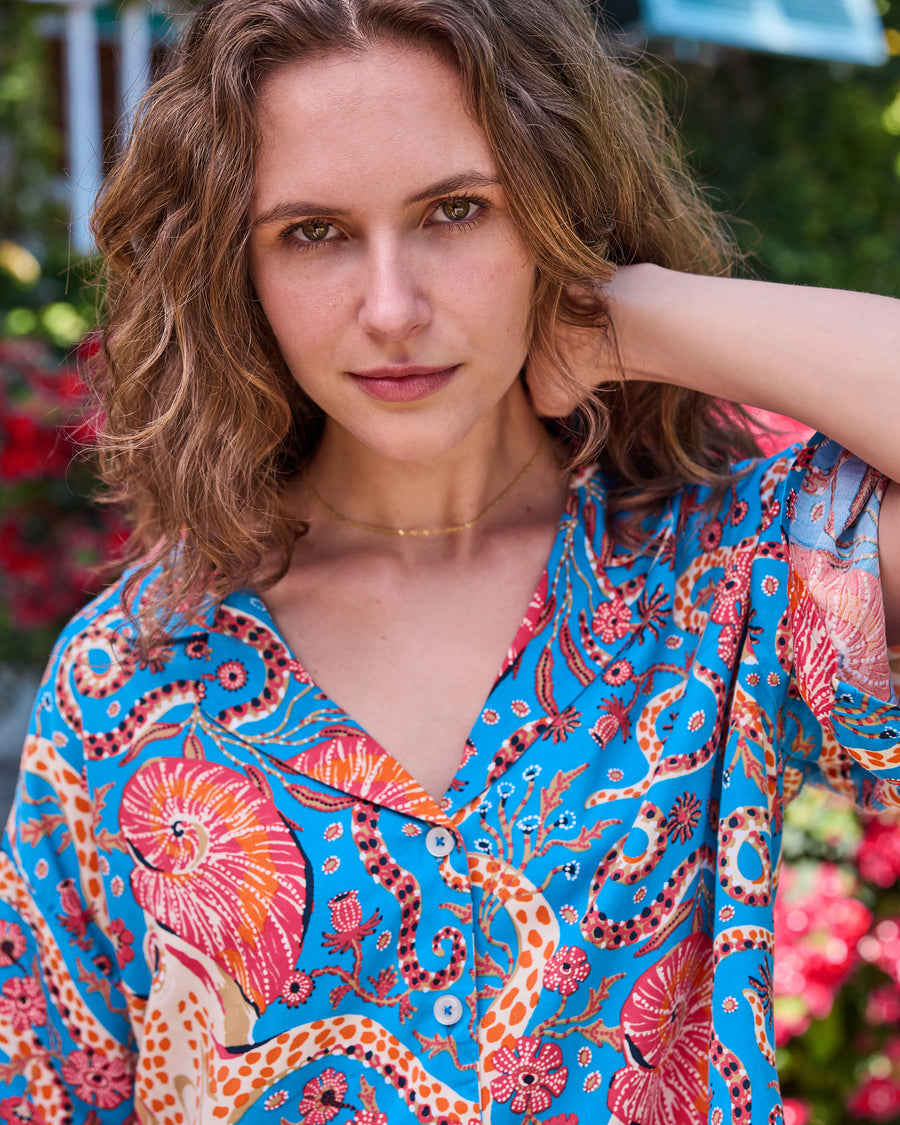 Octopus Isle - Eco Satin Wildest Dreams Set - Ocean Eyes - Printfresh