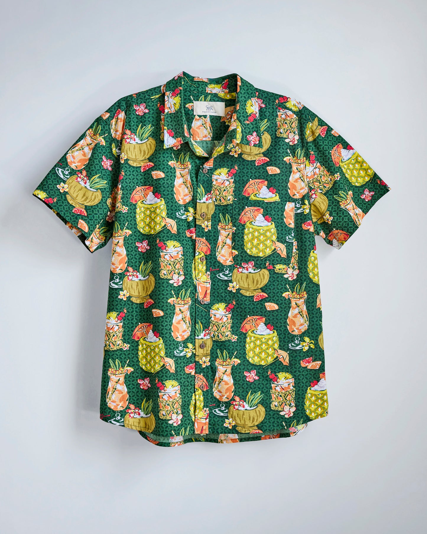 Paradise Punch - The Leo Shirt - Emerald Isle