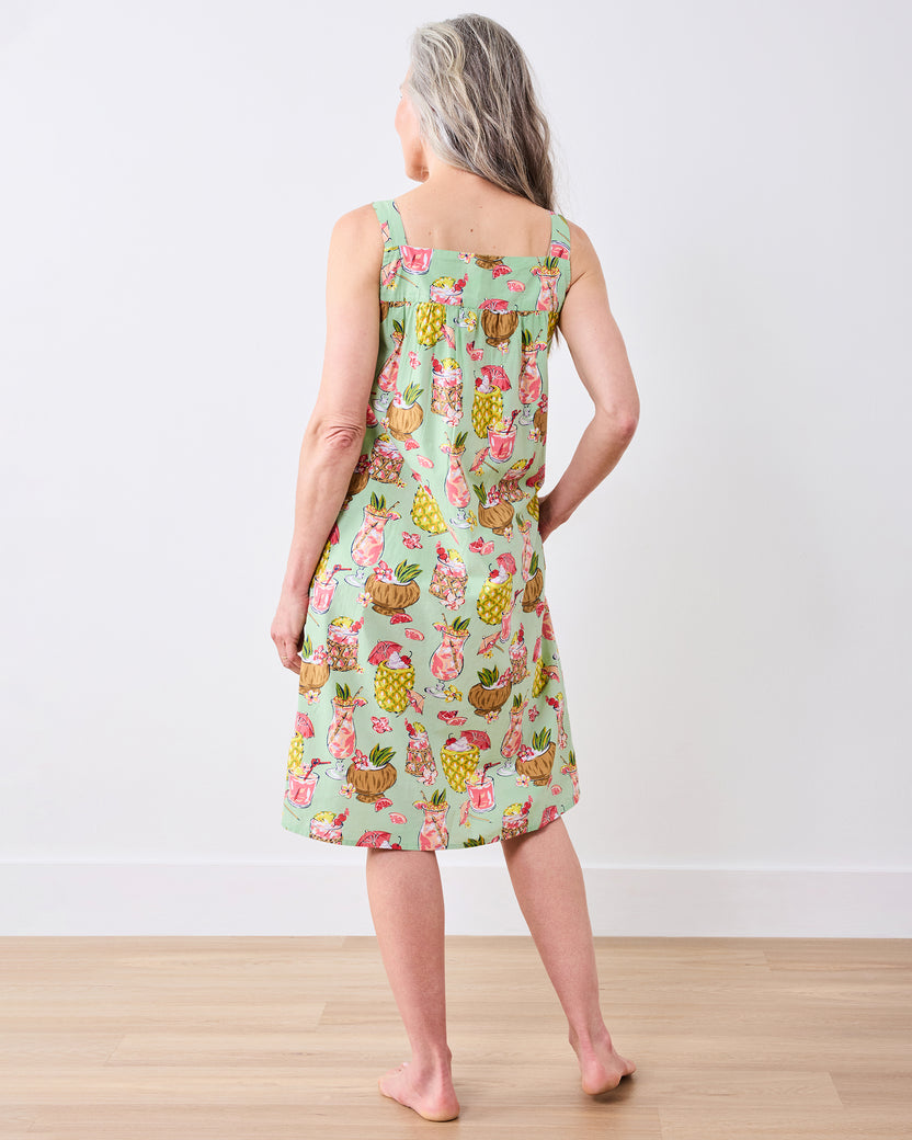 Paradise Punch - Back to Bed Nightgown - Mojito