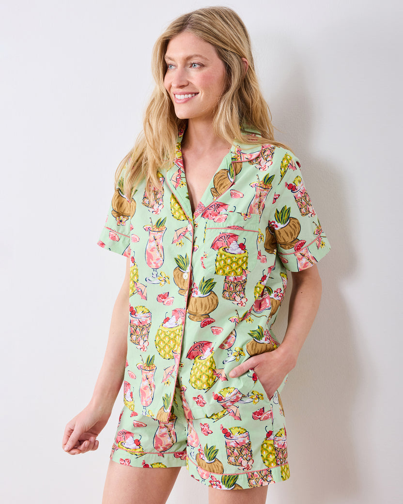 Paradise Punch - Short PJ Set - Mojito