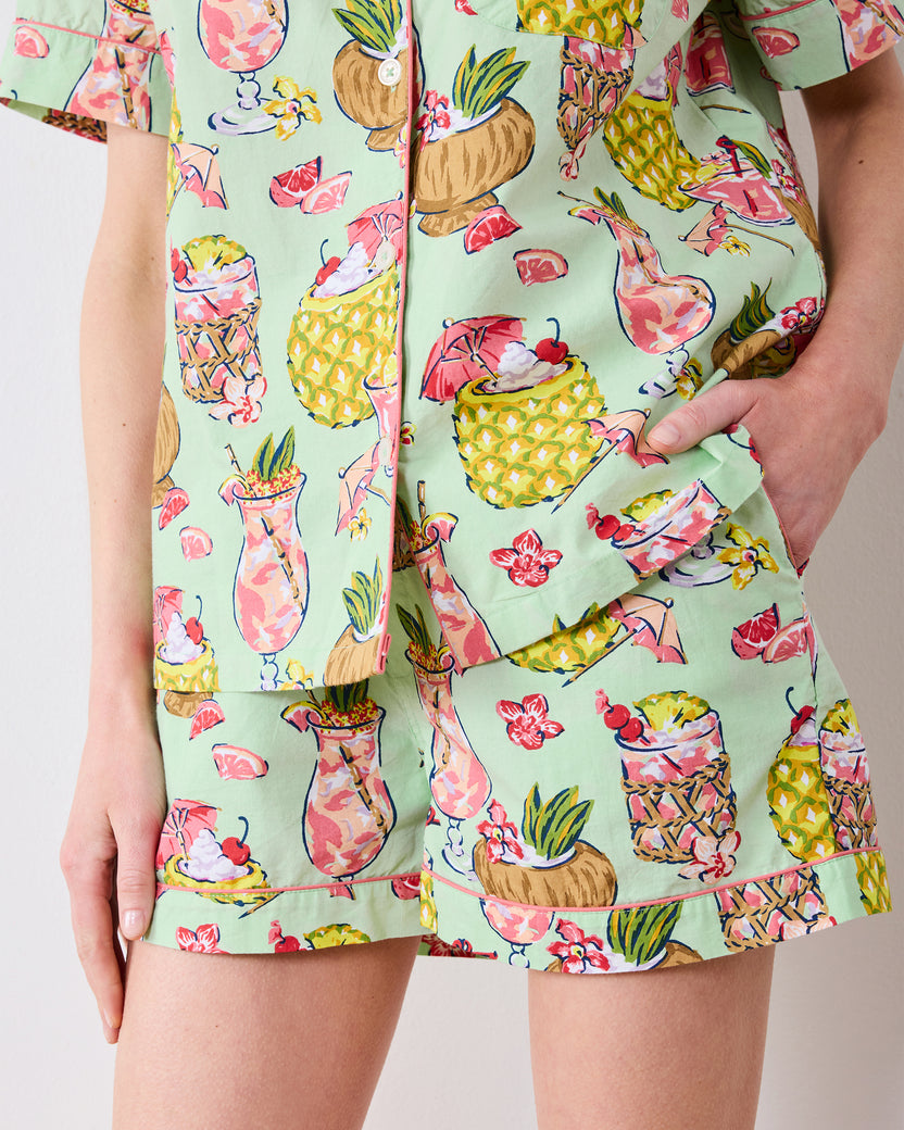 Paradise Punch - Short PJ Set - Mojito
