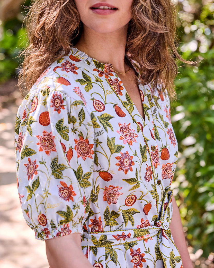 Passion Vine - Presley Dress - Soft Sky