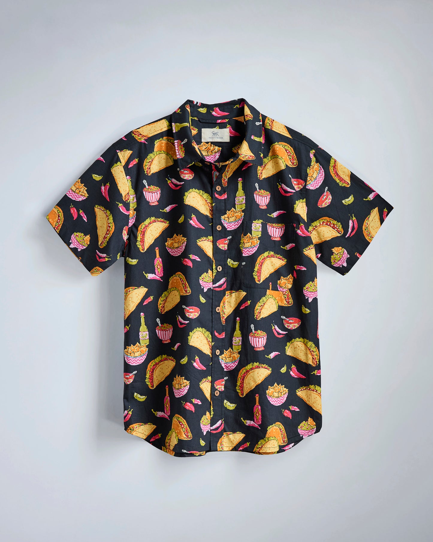 Guac On - The Leo Shirt - Lava Rock
