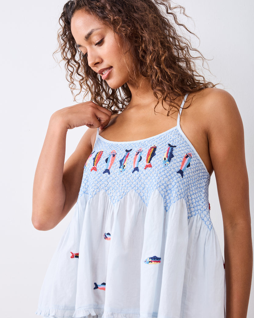 Retro Sardines - Naya Short Set - Open Water - Printfresh