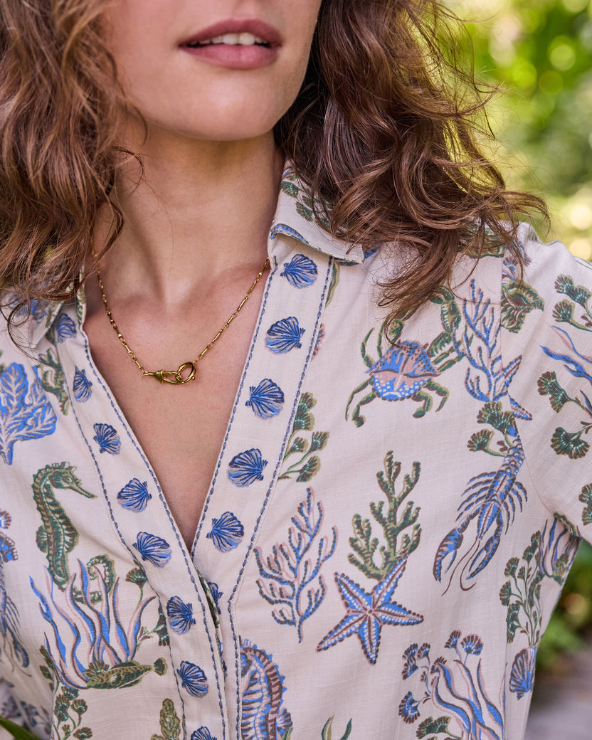 Saltwater Serenity - Goa Dress - Sand