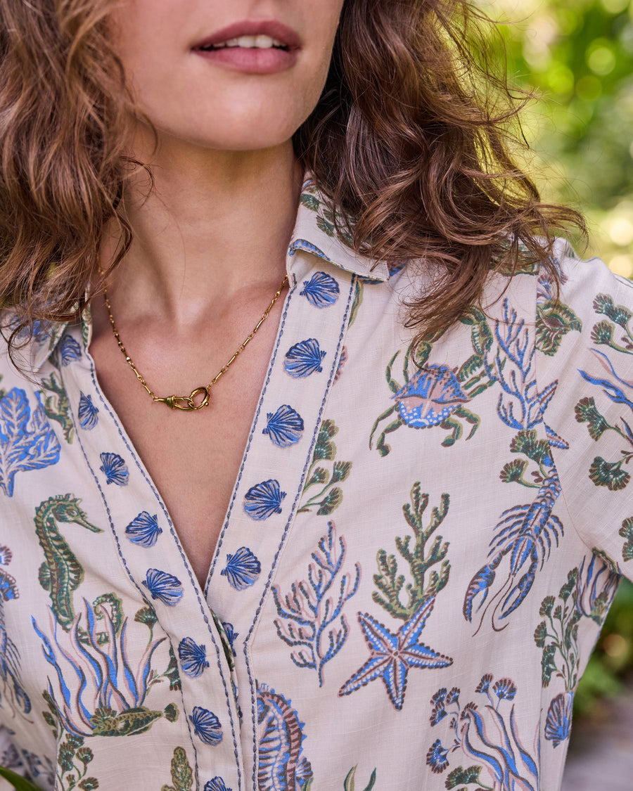 Saltwater Serenity - Goa Dress - Sand