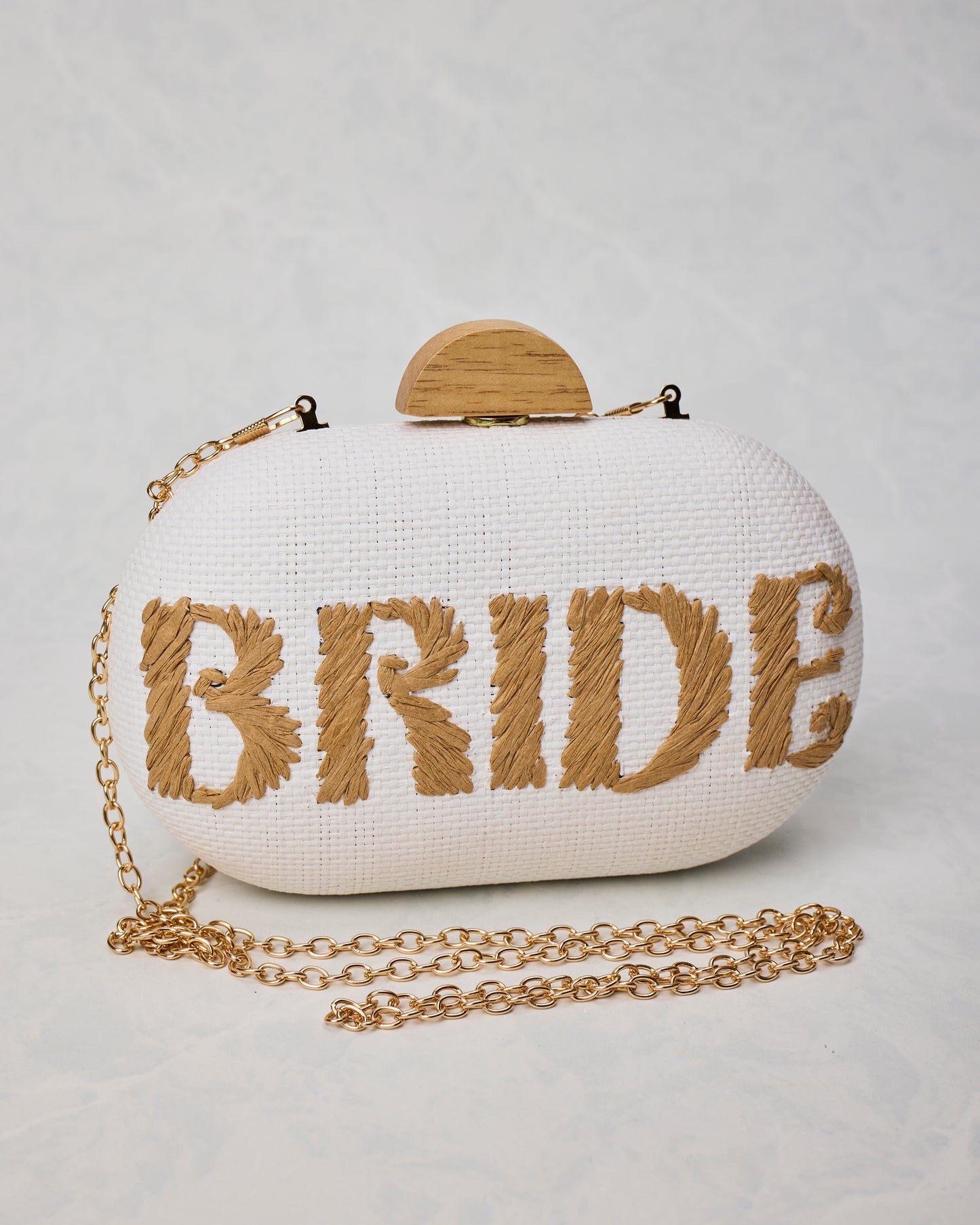 White - Bride Clutch - Shiraleah