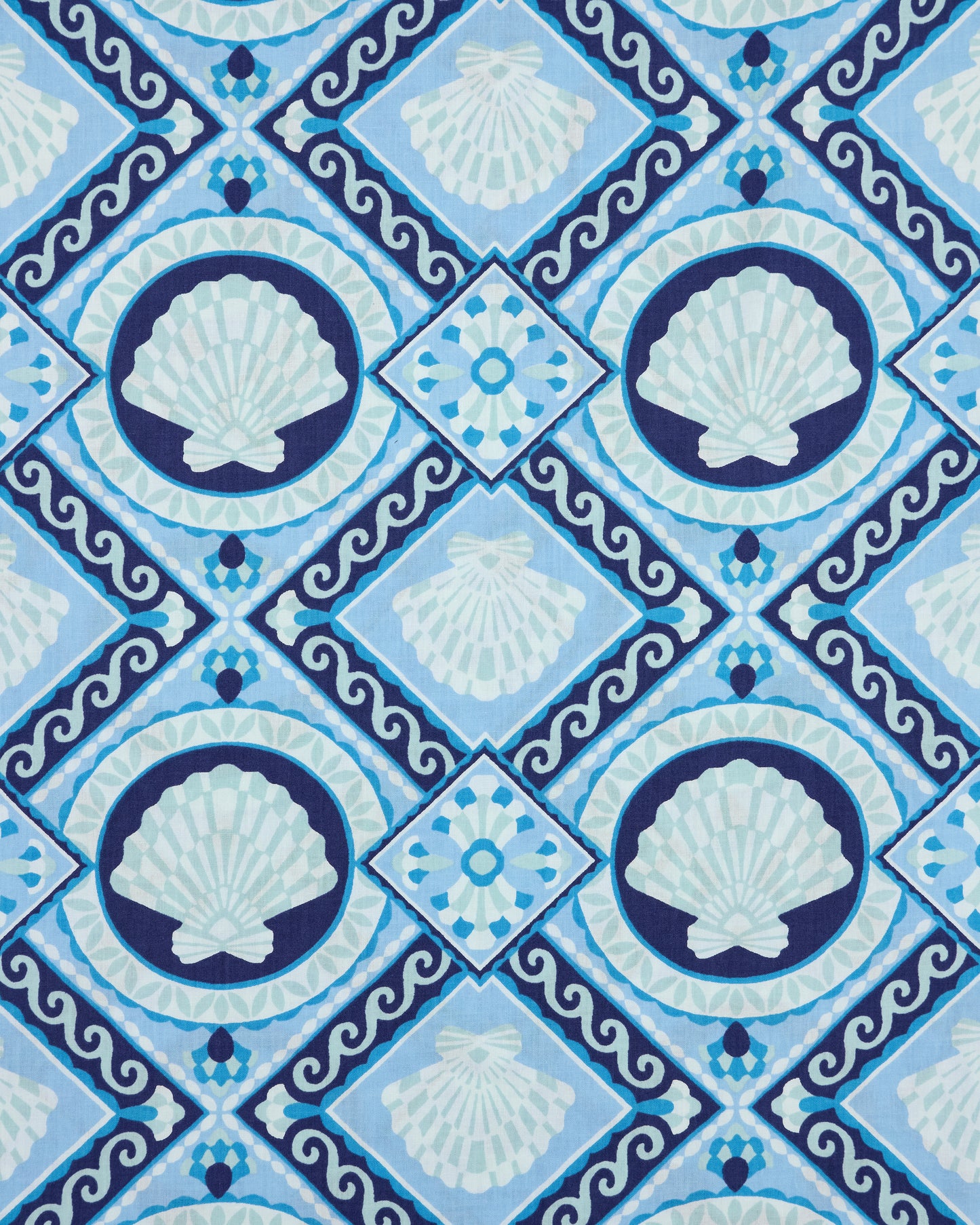 Tide & Tile - Bucket Hat - Seashell Blue - Printfresh