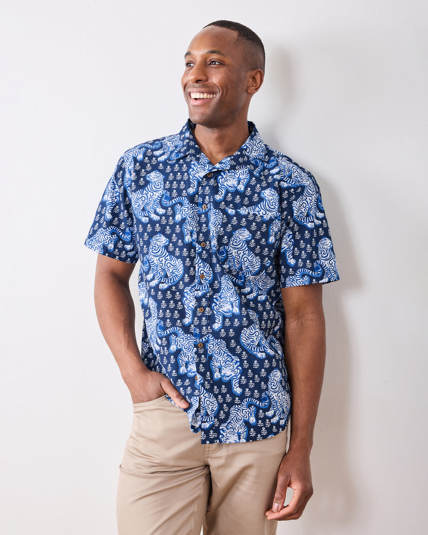 Tiger Queen - The Leo Shirt - Indigo