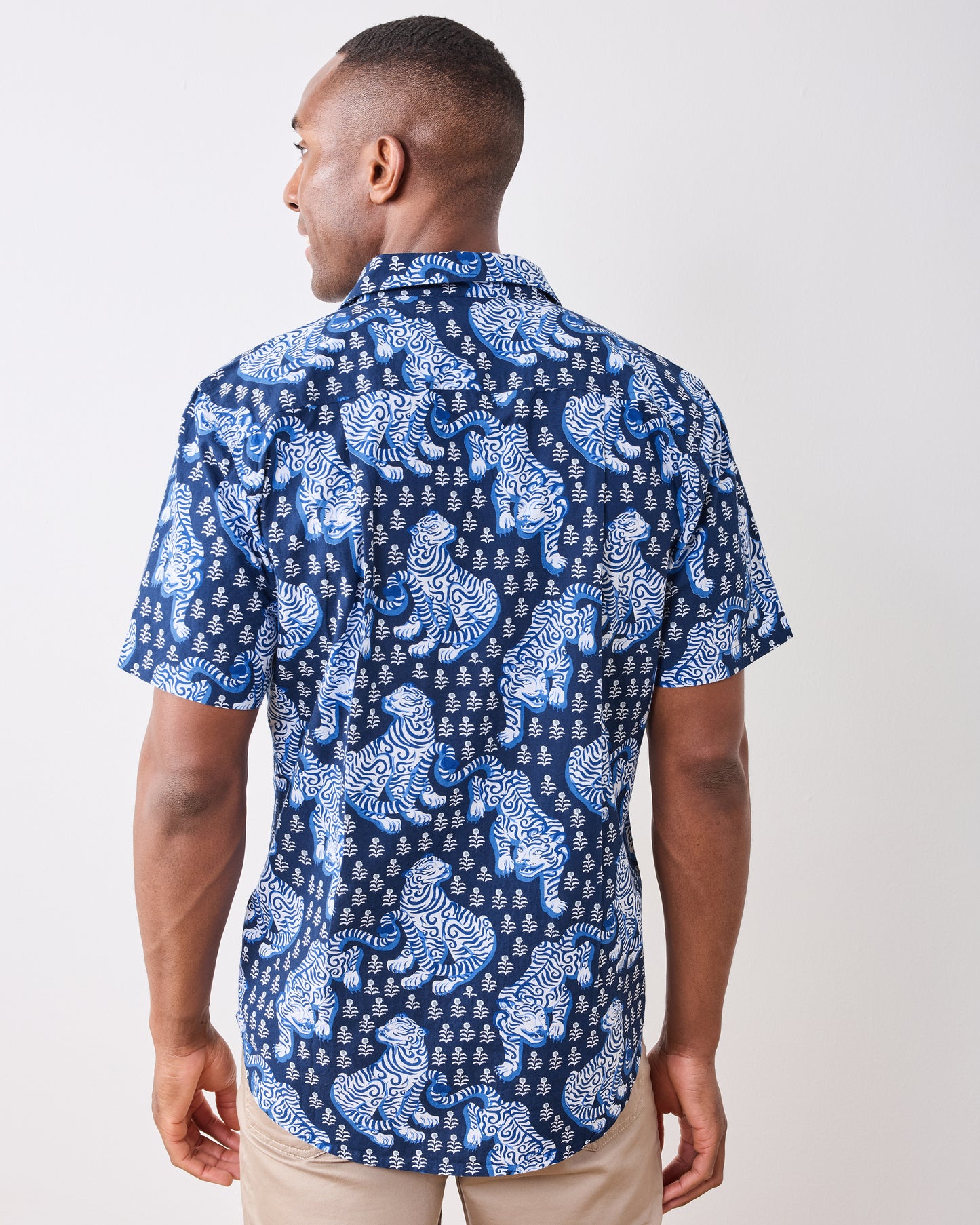 Tiger Queen - The Leo Shirt - Indigo