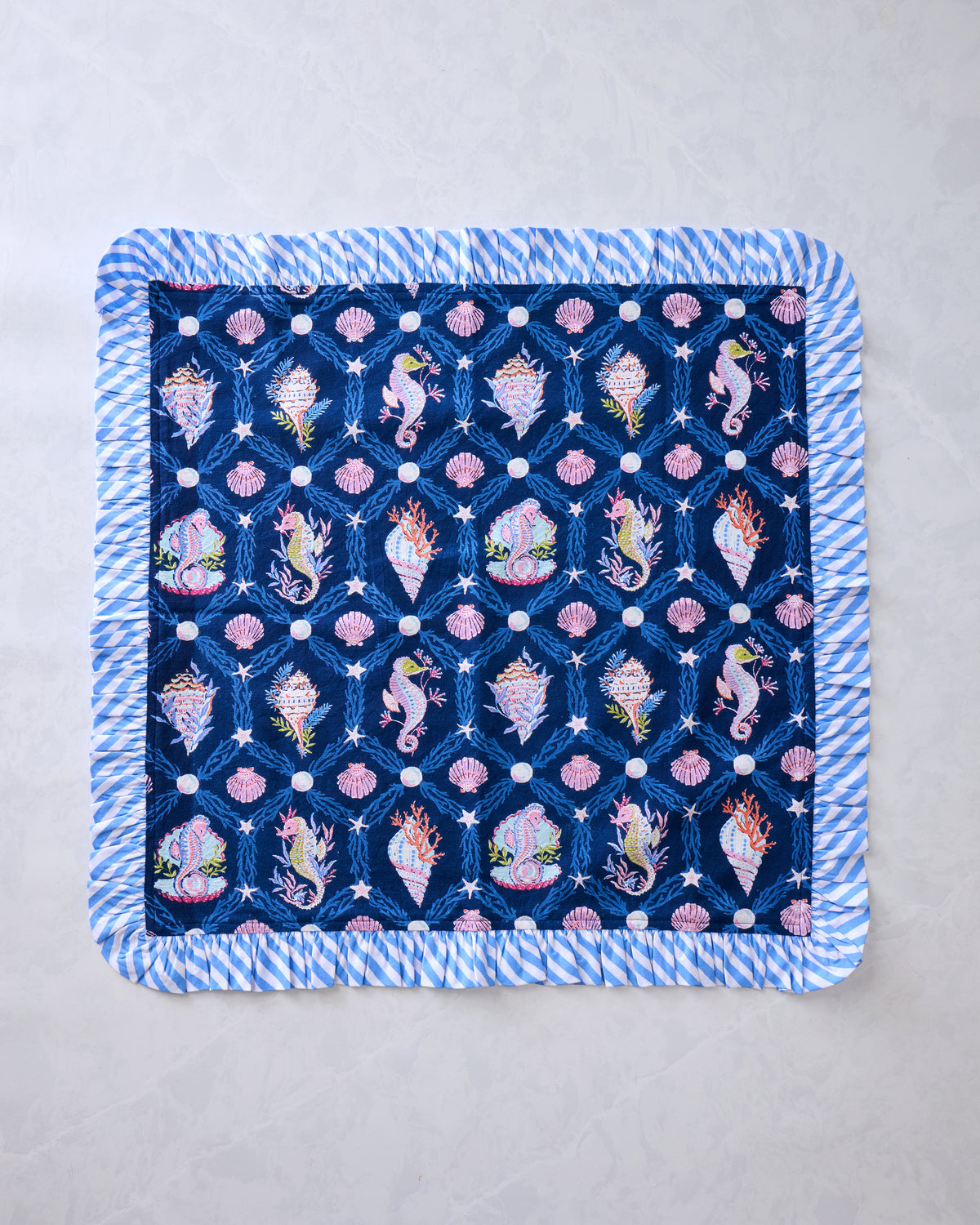Underwater Enchantment - Soiree Napkin - Navy - Printfresh