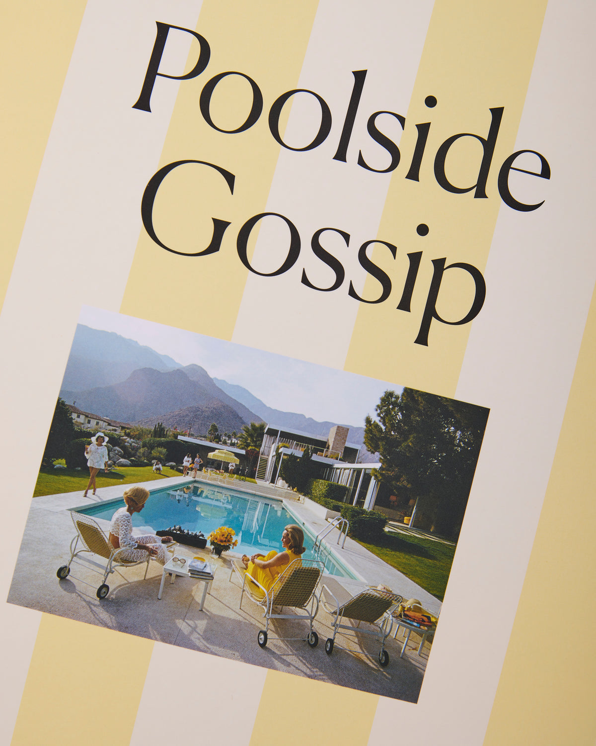 Slim Aarons Poolside Gossip - 1000 Piece Puzzle - Piecework Puzzles - Printfresh