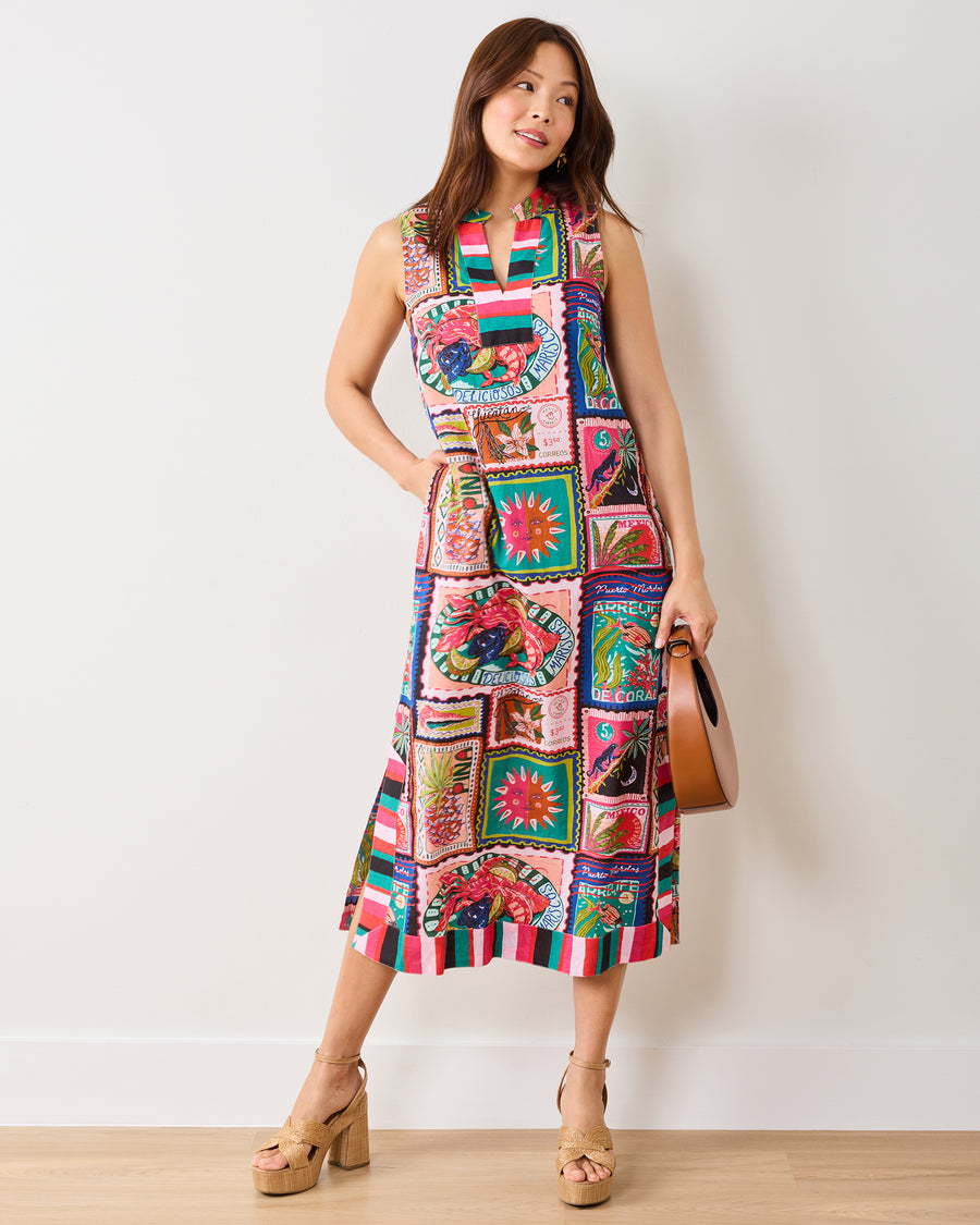 cotton summer shift dresses Welcome Warm Weather with This Bright Summer Shift Dress