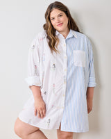 Daughters of Triton - Everyday Button Down - Cloud