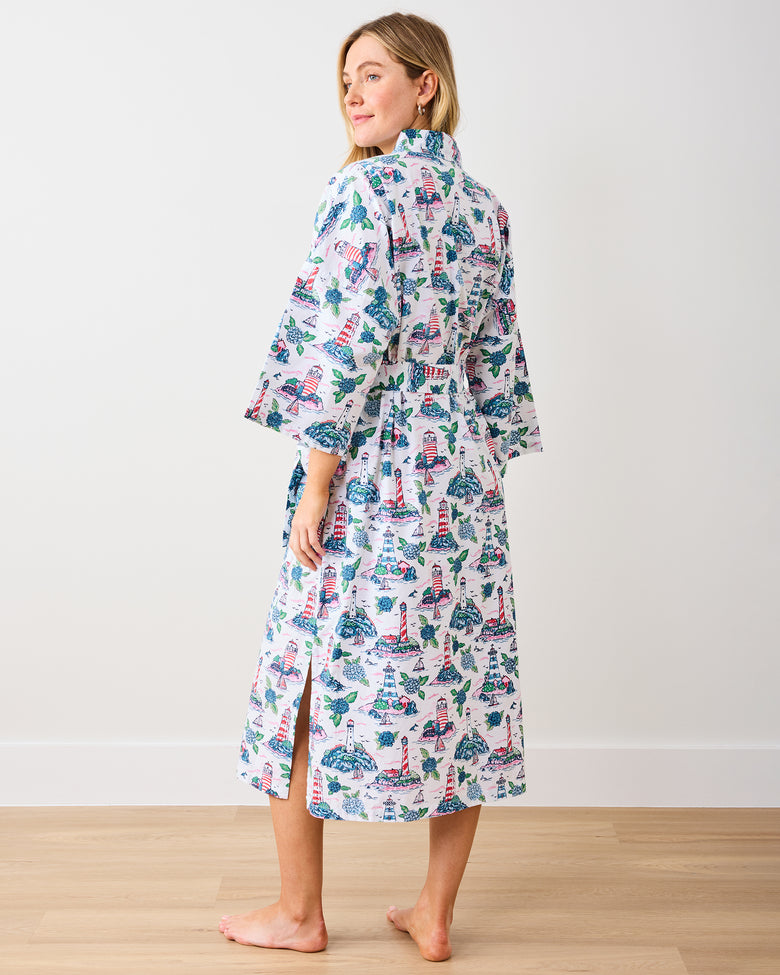 Lighthouse Keeper - Robe - Cloud - Printfresh