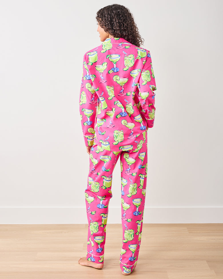 Fresh Margarita - Long PJ Set - Cabo Pink - Printfresh